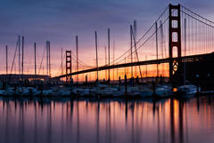 Golden Gate Bridge Sunrise