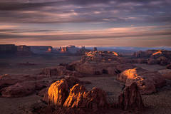 Monument Valley Sunset