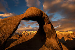 Mobius Arch and Mt Whitney