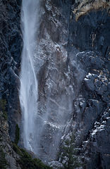 Bridalveil Falls, Winter