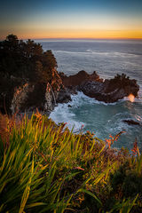 McWay Falls Spring Sunset