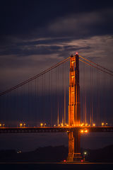 Golden Gate Bridge Predawn 2