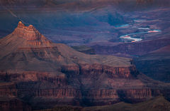 Colorado River Sunset, Grandview Pt