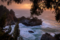 McWay Falls  Sunset