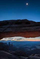 Mesa Arch Moonrise