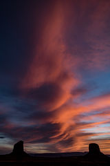 Monument Valley Alpenglow