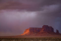Monument Sunset Glow