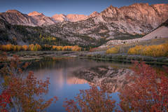 North Lake Aspens at Sunrise