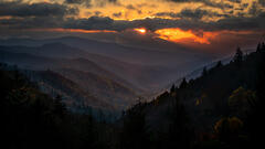 Oconolufte Fall Sunrise