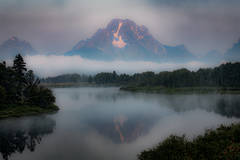 Oxbow Bend & Fog Sunrise