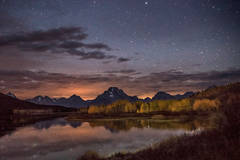 Oxbow Bend Predawn Stars