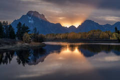 Oxbow Bend Sunset 1