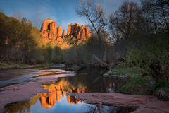 Sunset, Red Rock Crossing