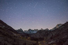 Lake Sabrina Skyline at Dawn