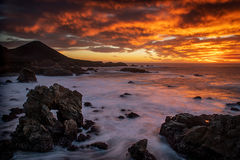 Soberanes Arch Sunset 2