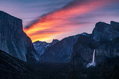 Tunnel View Spring Sunrise