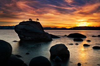 Bonsai Rock Sunset