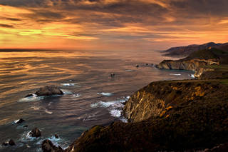 Bixby Bridge Sunset