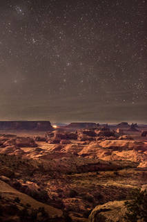 Monument Valley and Stars