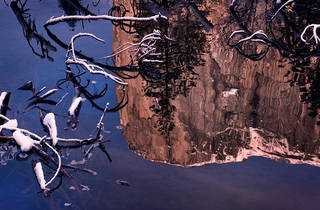 El Capitan Reflection, Winter