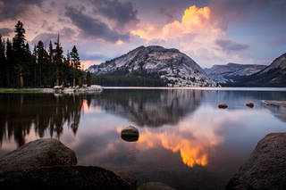 Tenaya Lake Sunset