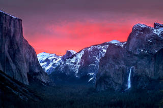 Tunnel View Predawn Light