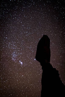 Balance Rock and Milky Way