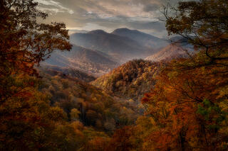 Blue Ridge Fall Sunrise