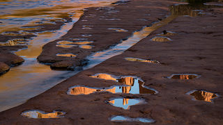 Cathedral Rock Sunset Reflections