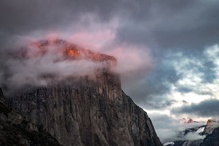 El Capitan Winter Sunset