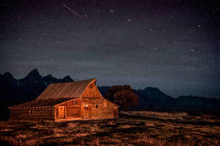 Moulton Barn and the Big Dipper