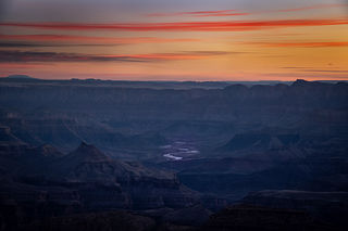 Colorado River Sunset Grandview Pt