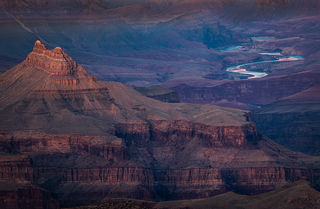 Colorado River Sunset, Grandview Pt