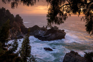 McWay Falls  Sunset