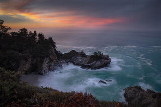 McWay Falls Sunrise, Winter