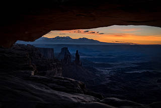Mesa Arch Sunrise, Winter 2