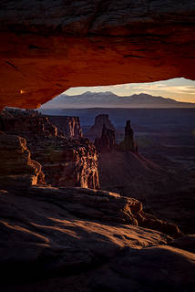 Mesa Arch Sunrise, Winter 3