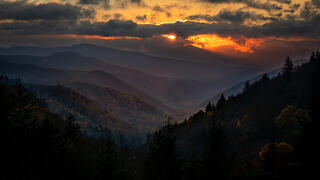 Oconolufte Fall Sunrise