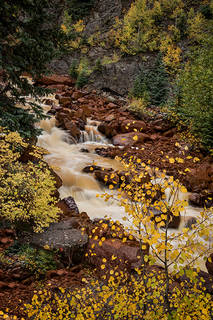 Ouray Creek, Fall