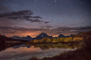 Oxbow Bend Predawn Stars