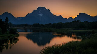 Oxbow Bend Summer Sunrise 1