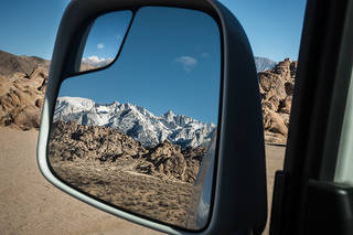 Mt Whitney and the Alabama Hills