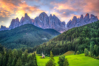 Dolomite Sunrise