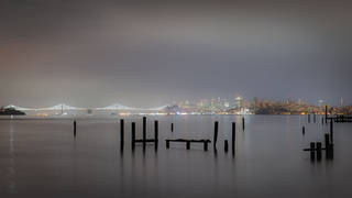 Piers in the Predawn