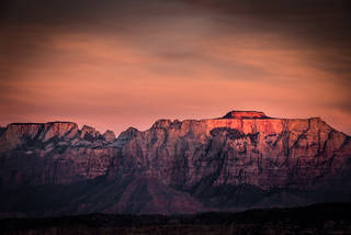 Tower of the Virgins from Smith Mesa