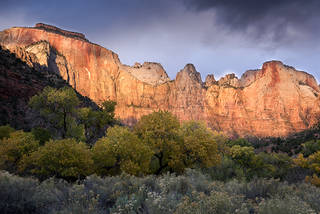 Temple and Towers Sunrise