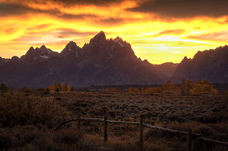 Grand Teton Sunset 2