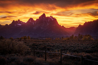 Tetons Sunset 4