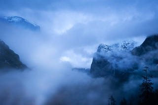 Tunnel View in Fog