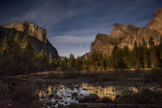 Valley View by Moonlight